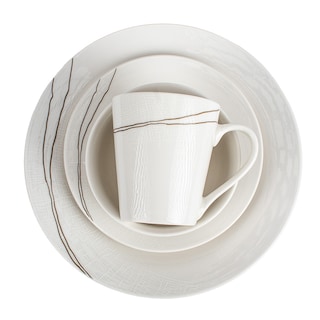 Foto 3 | Vajilla De Porcelana Crown Baccara Elda 16 Piezas Para 4 Personas