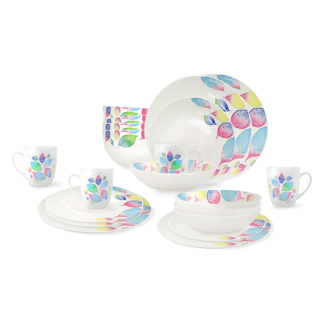 Foto 1 | Vajilla Lövverk para 4 Personas Ceramica 20 Piezas