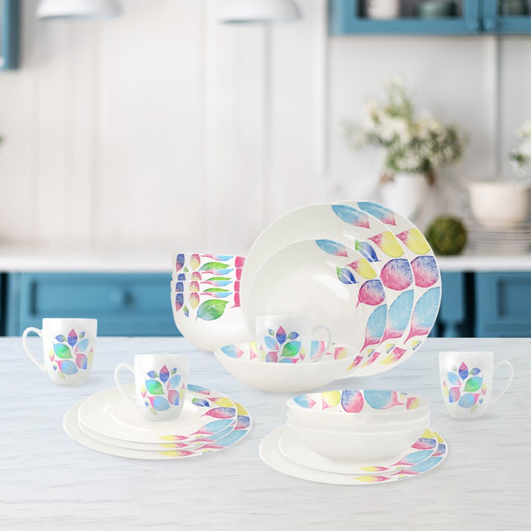 Foto 2 | Vajilla Lövverk para 4 Personas Ceramica 20 Piezas