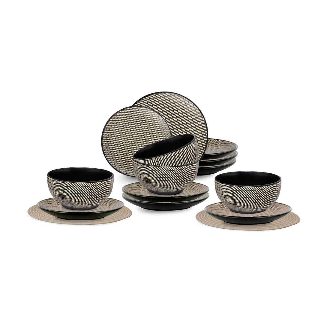Foto 1 | Vajilla Hedda para 4 Personas Ceramica Café 12 Piezas
