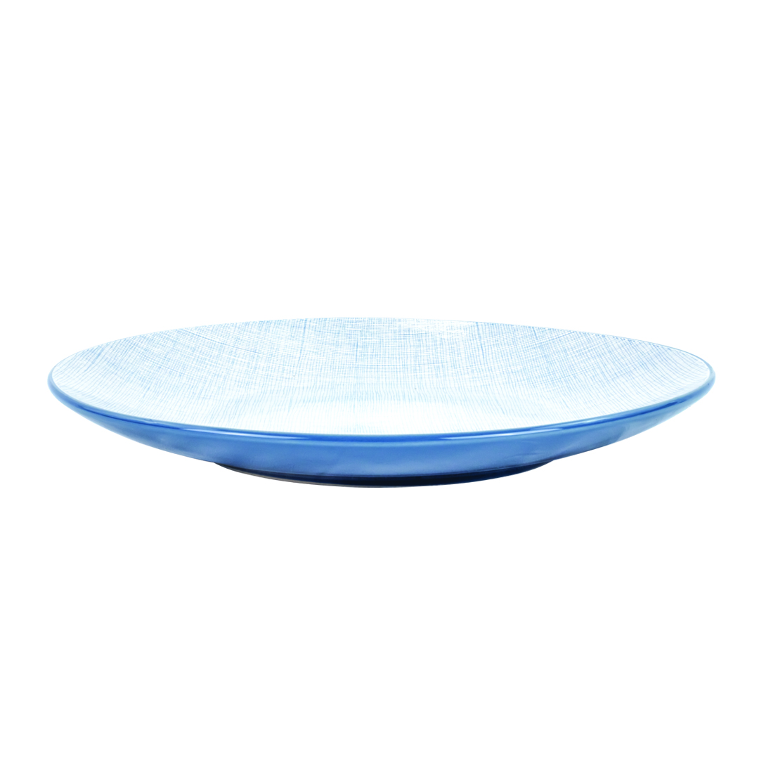 Foto 5 | Vajilla Iselin Para 4 Personas - Ceremica Azul 16 Piezas