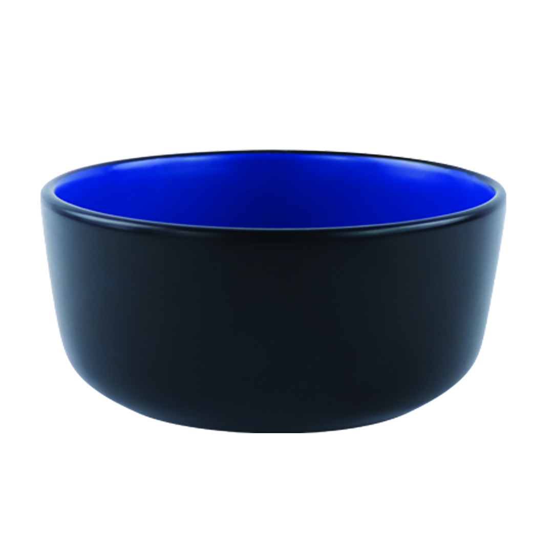 Foto 5 pulgar | Vajilla Nattbla Para 4 Personas - Ceramica Negra/azul 16 Personas