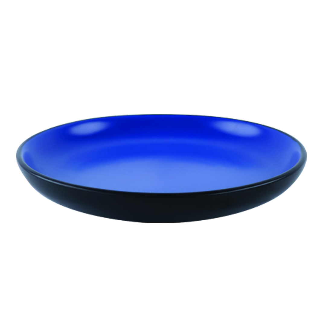 Foto 6 pulgar | Vajilla Nattbla Para 4 Personas - Ceramica Negra/azul 16 Personas