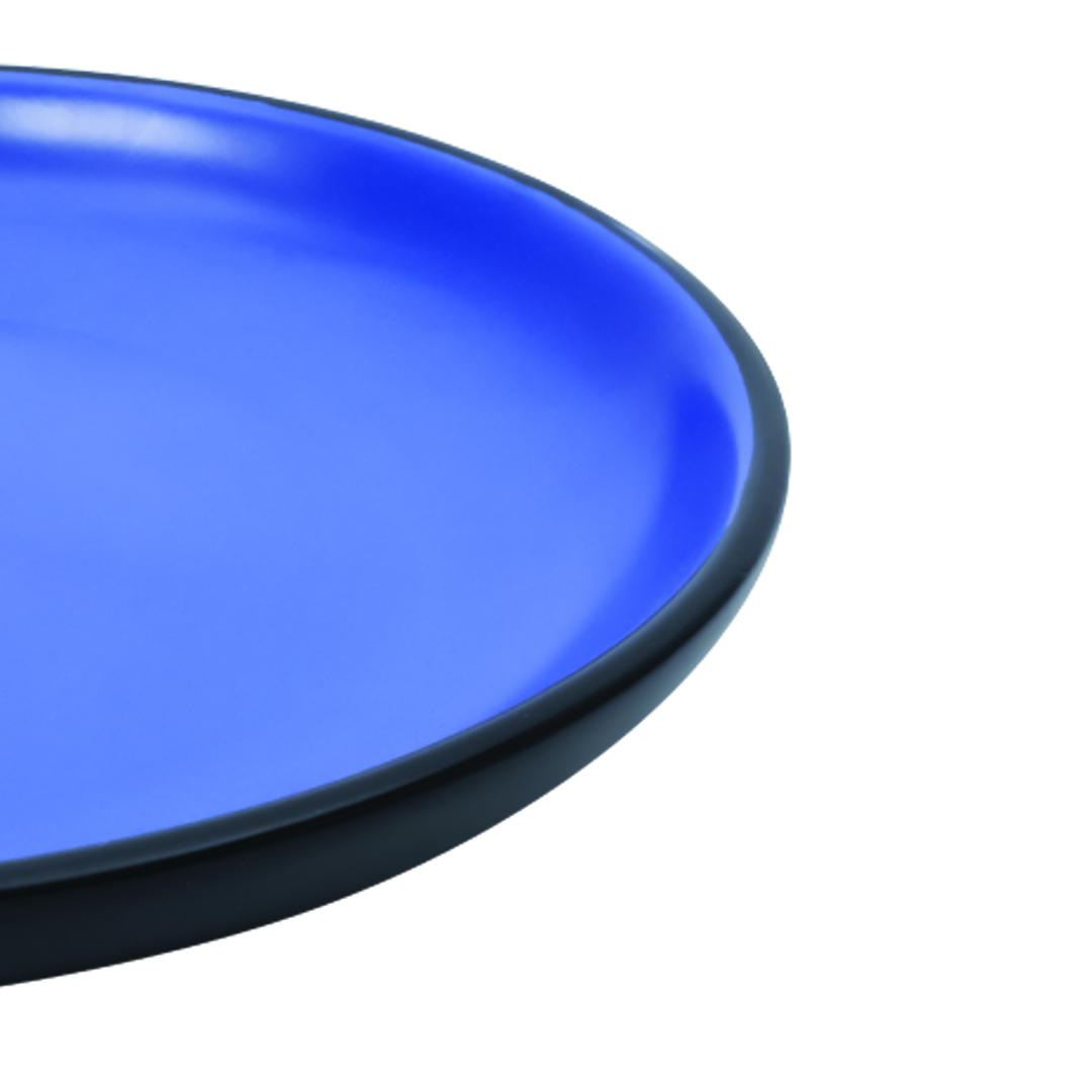 Foto 7 pulgar | Vajilla Nattbla Para 4 Personas - Ceramica Negra/azul 16 Personas
