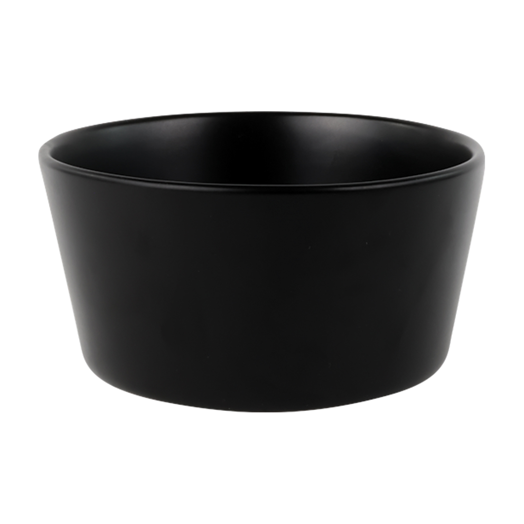 Foto 5 pulgar | Vajilla Sigrid Para 4 Personas - Ceramica Negra Mate 16 Piezas