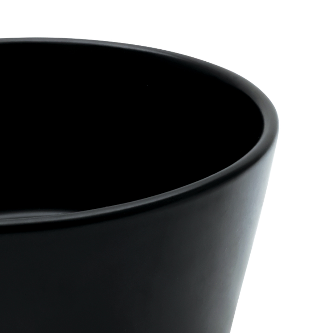 Foto 6 pulgar | Vajilla Sigrid Para 4 Personas - Ceramica Negra Mate 16 Piezas