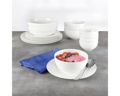 Foto 6 | Vajilla De Porcelana Para 4 Personas