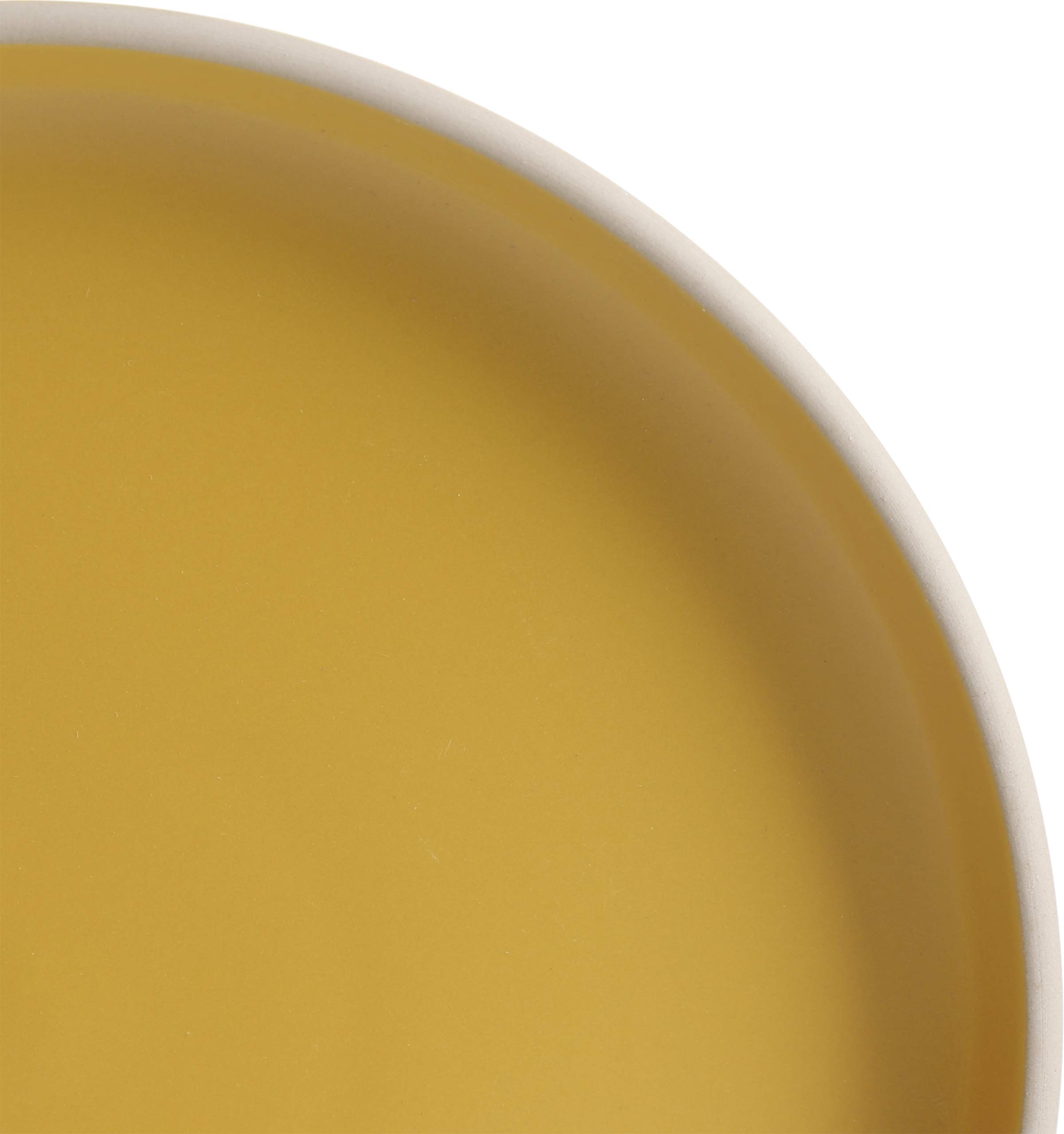 Foto 7 pulgar | Juego De Vajilla Gibson Home Zuma 16 Piezas Service Para 4 Personas, Color Amarillo - Venta Internacional.