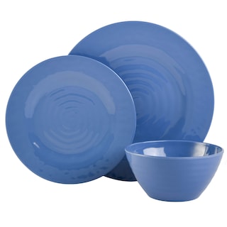 Foto 6 | Juego De Vajilla Gibson Home Melamine Service 4 Azules 12 Piezas - Venta Internacional.
