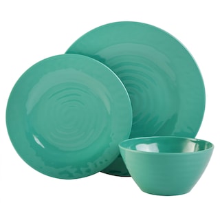 Foto 7 | Juego De Vajilla Gibson Home Melamine Service 4 Azules 12 Piezas - Venta Internacional.