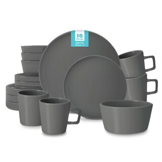 Foto 1 | Magma Life Vajilla Para 4 Personas De Ceramica/stoneware, Moderno 16 Piezas