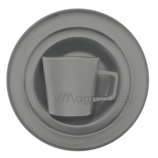 Foto 7 | Magma Life Vajilla Para 4 Personas De Ceramica/stoneware, Moderno 16 Piezas