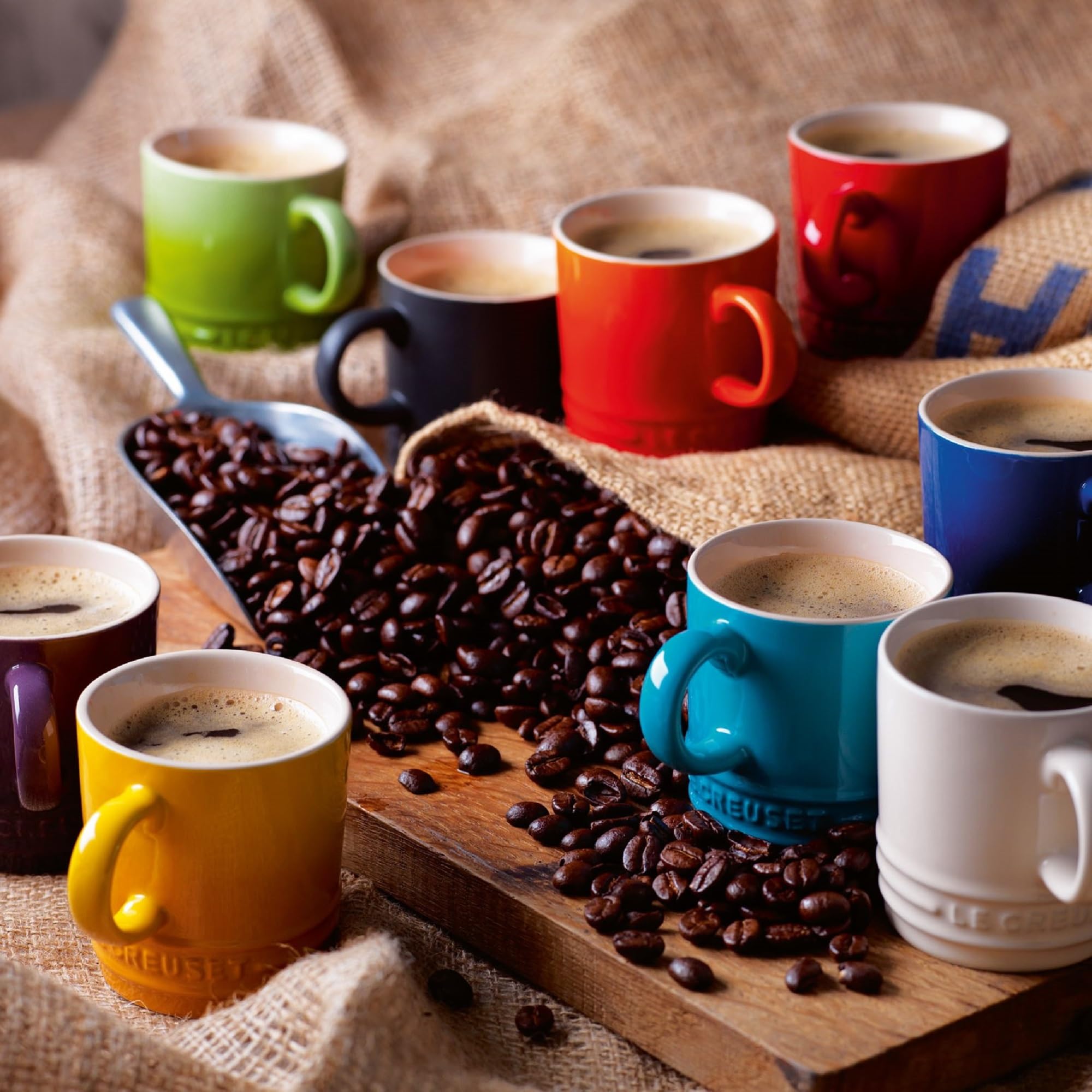 Foto 3 pulgar | Juego De Tazas Le Creuset London, 350 Ml, Gres Blanco, 6 Piezas - Venta Internacional.