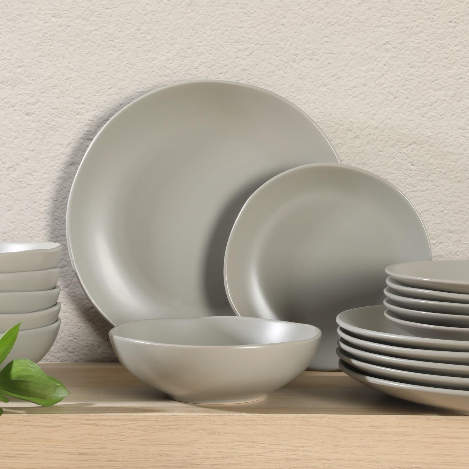 Foto 3 | Juego De Vajilla Gibson Home Bethel Ceramic Gres, 18 Piezas - Venta Internacional.