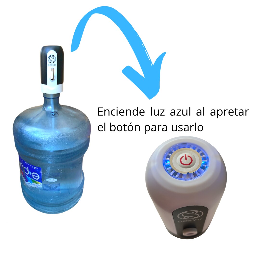 Foto 7 pulgar | Dispensador De Agua Eléctrico Recargable USB Bomba De Agua Dosyu