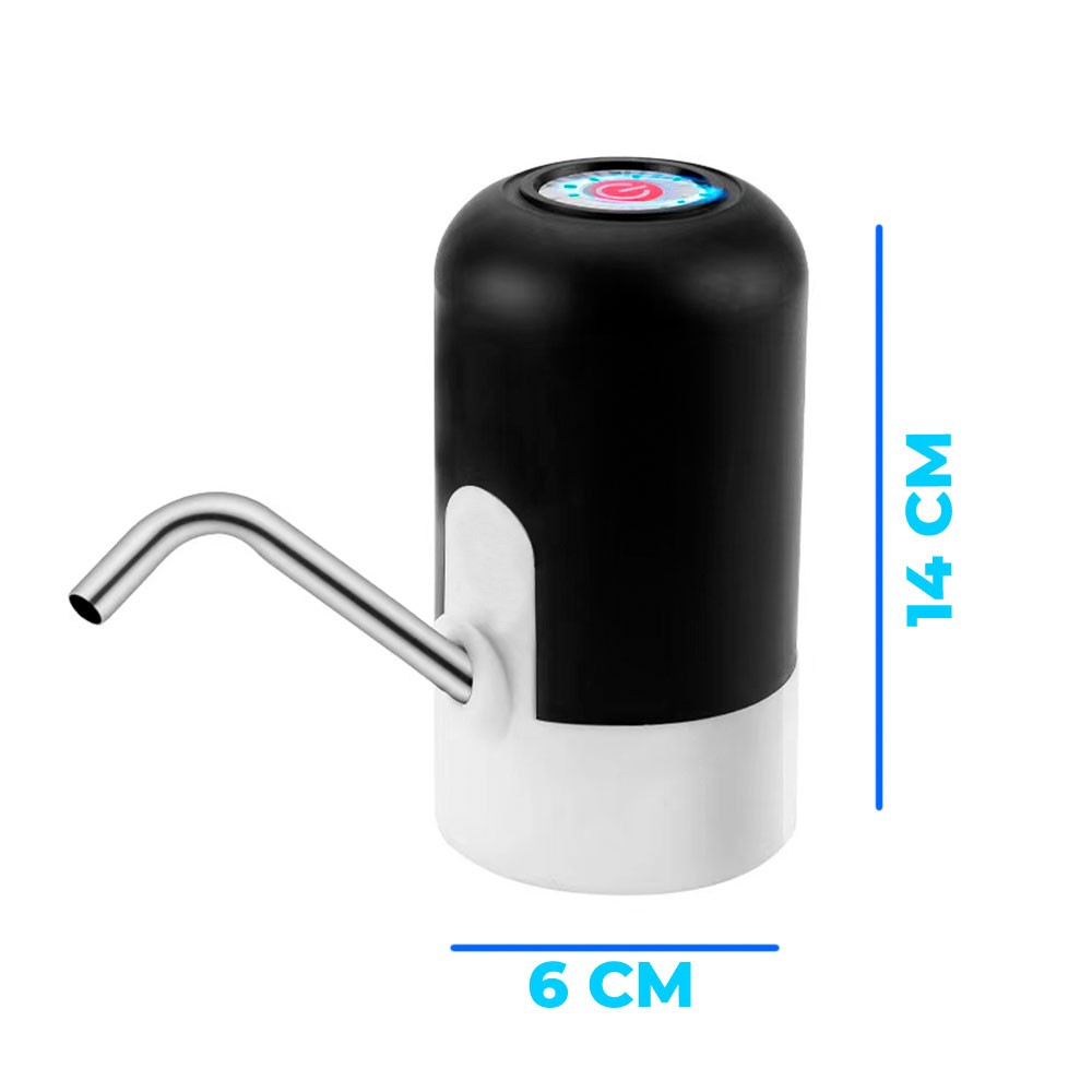 Foto 2 | Dispensador Eléctrico de Agua Elegate CON.96 color Negro Recargable USB