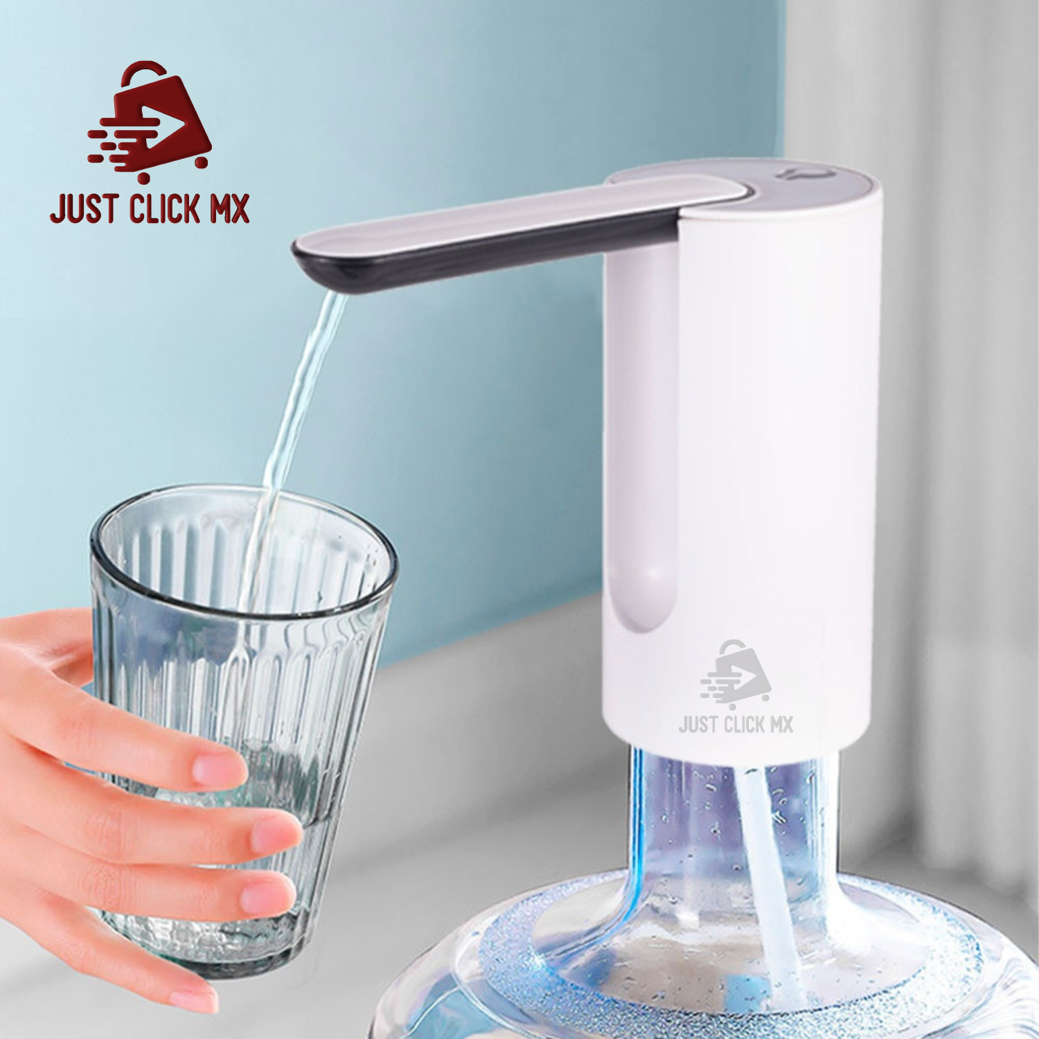 Foto 6 pulgar | Dispensador de Agua Automático Plegable JustClick MX Blanco