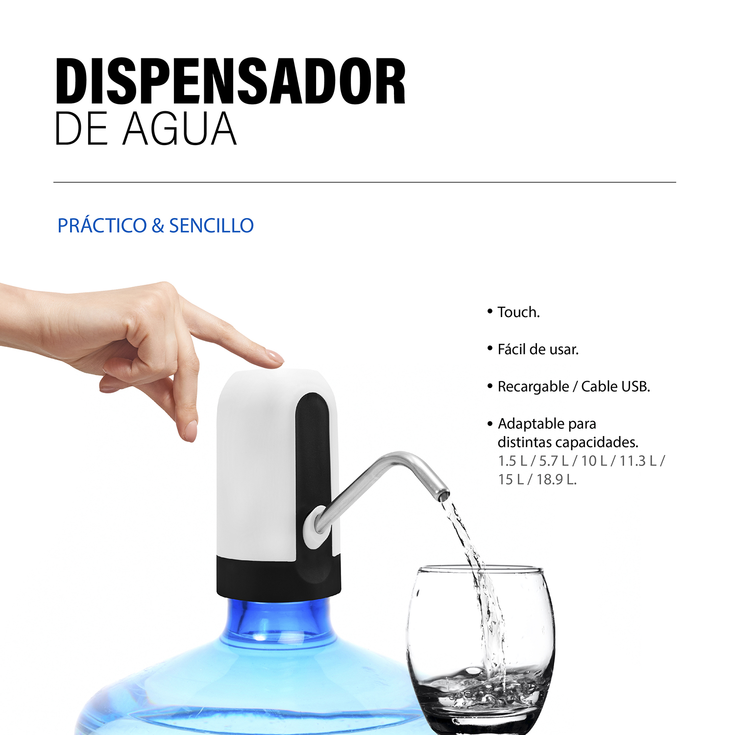 Foto 6 pulgar | Dispensador de Agua  Automático Andromeda Inc