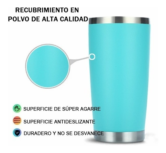 Foto 4 pulgar | Termo Wünd de Acero Inixodable Azul 20 Oz