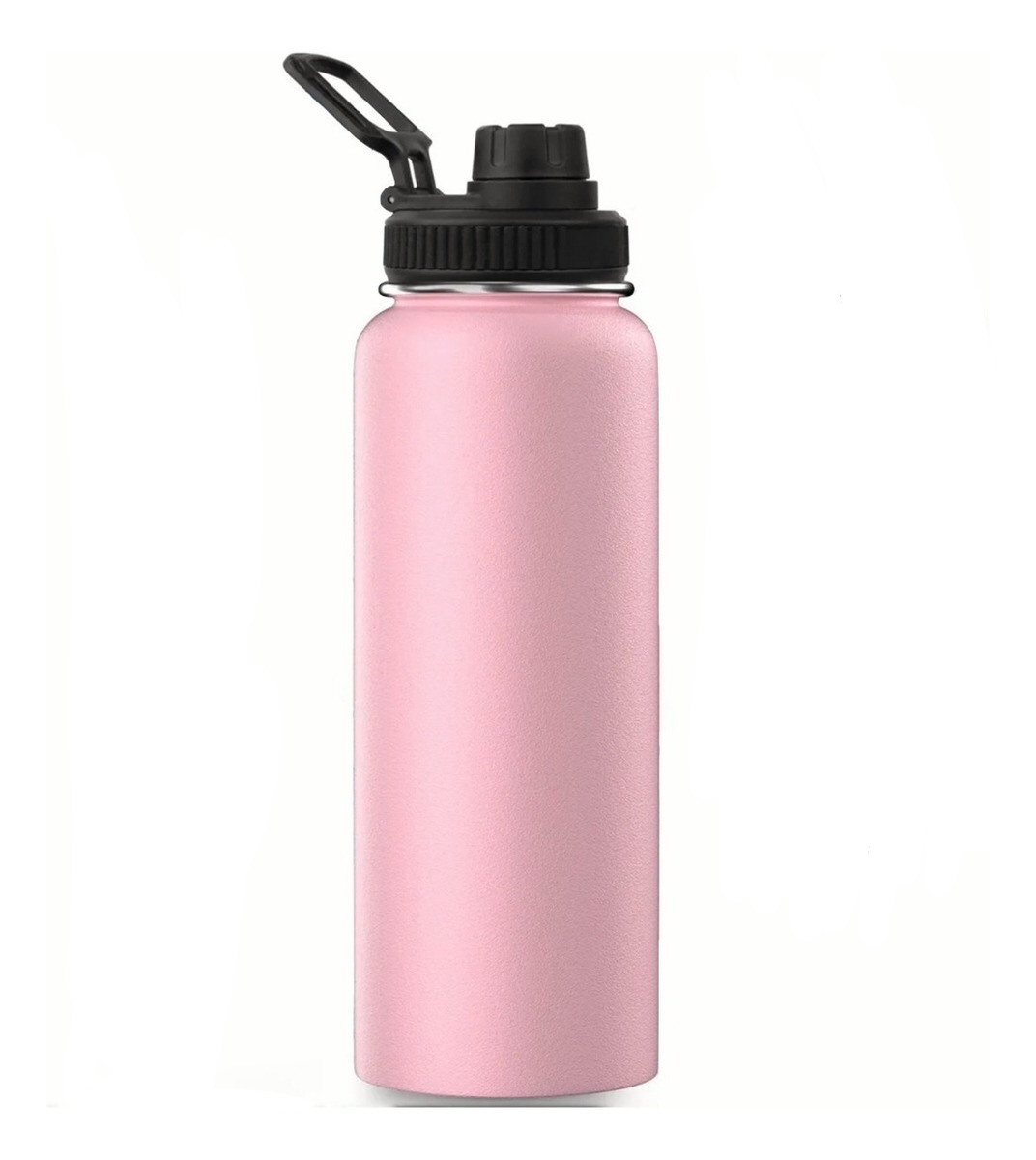 Botella De Agua Fría/caliente De Acero Inoxidable De 1.2 L, Rosa