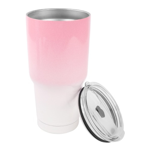 Foto 1 | Vaso Térmico Portátil De Acero Inoxidable 30oz Con Calor/frí, Rosado