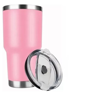 Foto 1 | Termo de Acero Inoxidable 30 Oz Rosa
