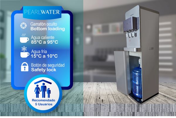 Foto 6 pulgar | Dispensador Enfriador de Agua con Carga Oculta y Diseño Fit - Pearlwater