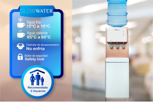 Foto 5 | Dispensador Enfriador De Agua Con Sistema De Carga Superior Hypermark