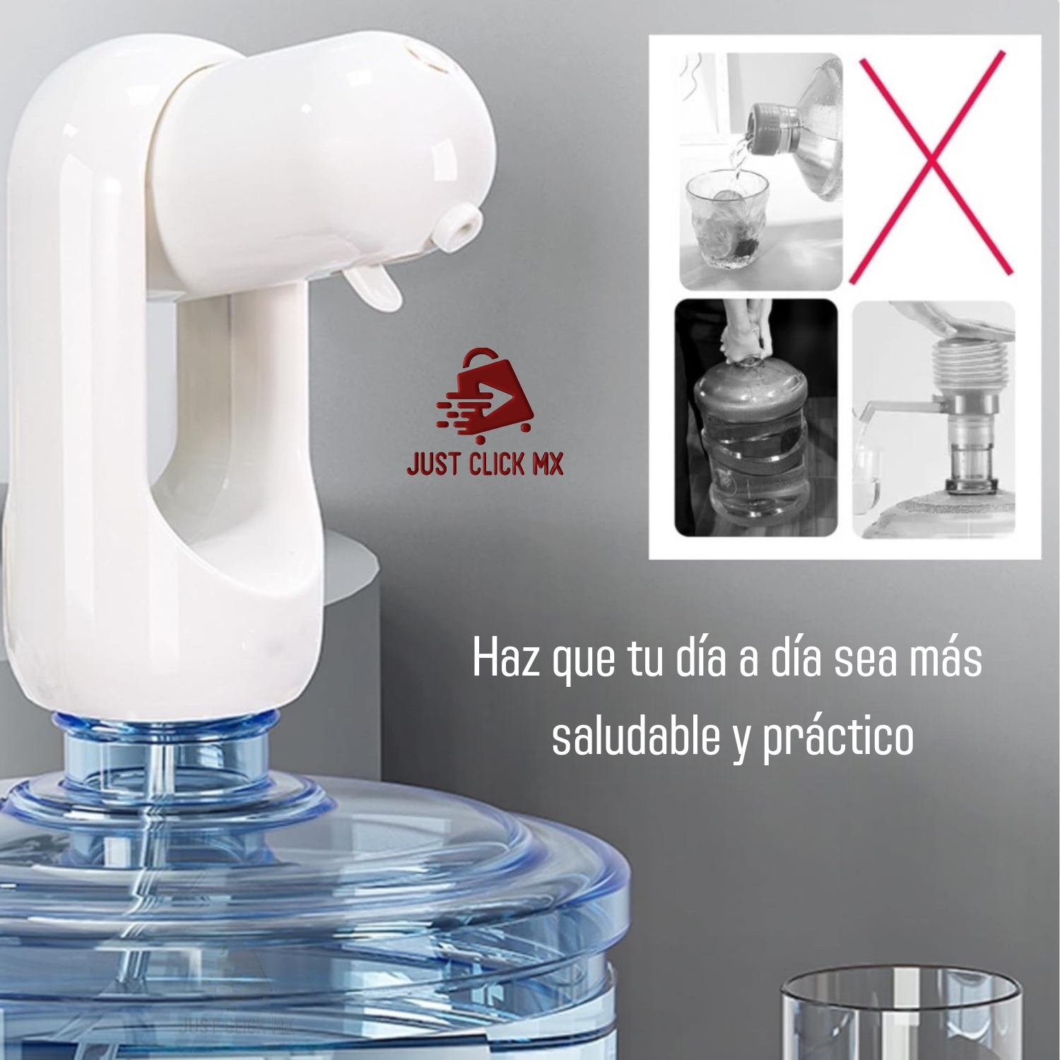 Foto 7 pulgar | Dispensador De Agua Touch Automático Recargable