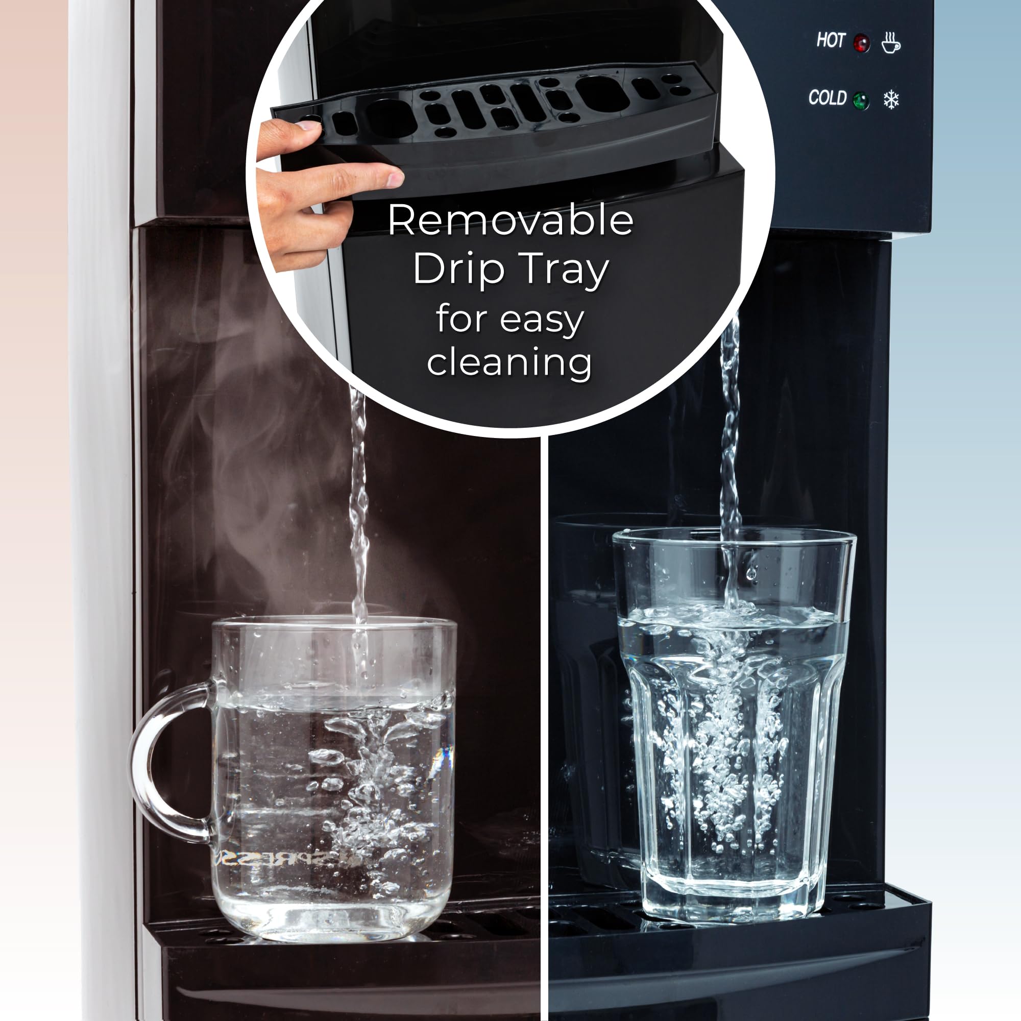 Foto 6 pulgar | Dispensador de Agua Igloo Caliente/frío Negro - Venta Internacional