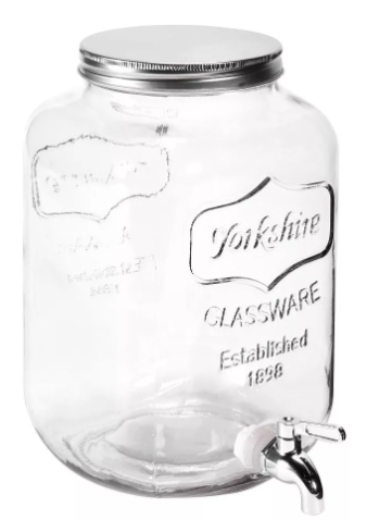 Foto 2 | Mason Jar Dispensador Wünd Bebidas 8 L Vitrolero Agua Vidrio