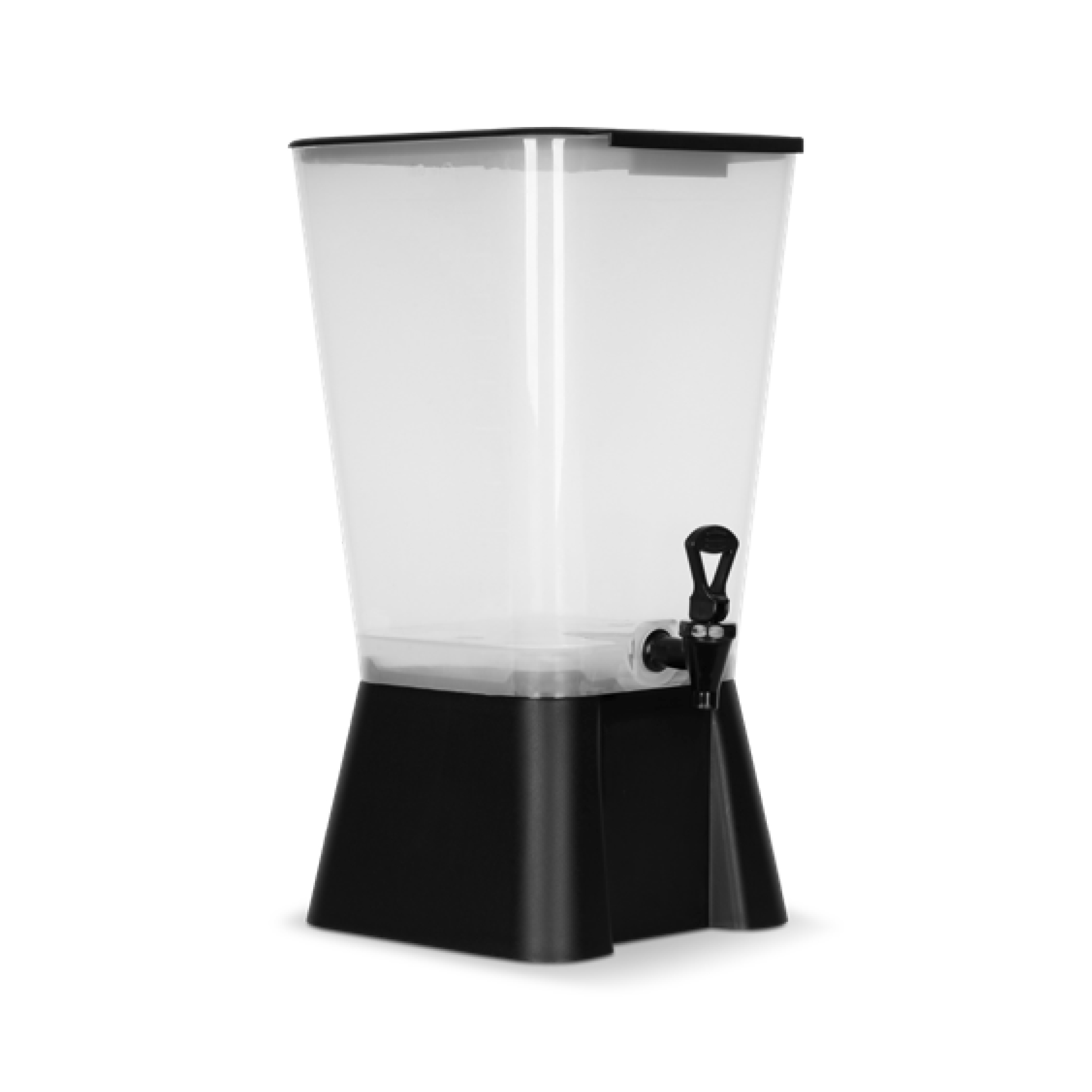 Foto 2 pulgar | Dispensador De Bebidas Caledonia Disbe-19 Negro Polipropileno, 19 L, Válvula Manual, Tanque Transparente, 31.7x27.