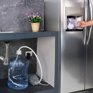 Foto 2 | Bomba Dispensadora De Agua Y Hielo Eléctrica Refrigerador Dúplex