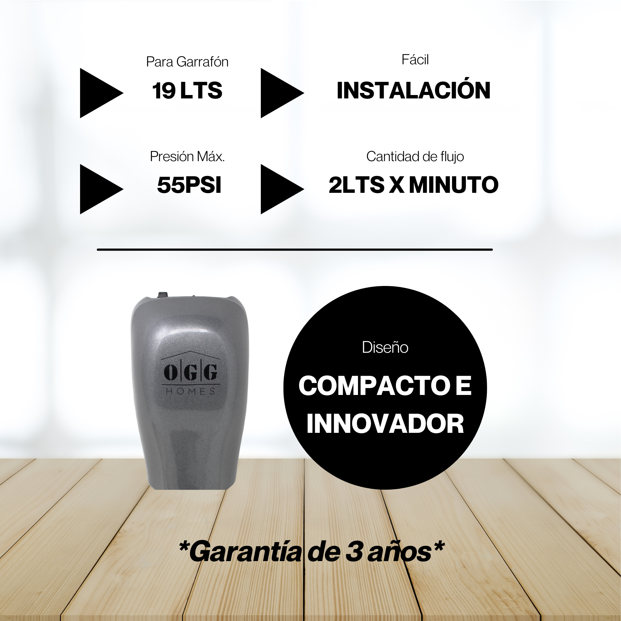 Foto 7 pulgar | Bomba Dispensadora De Agua Y Hielo Eléctrica Refrigerador Dúplex