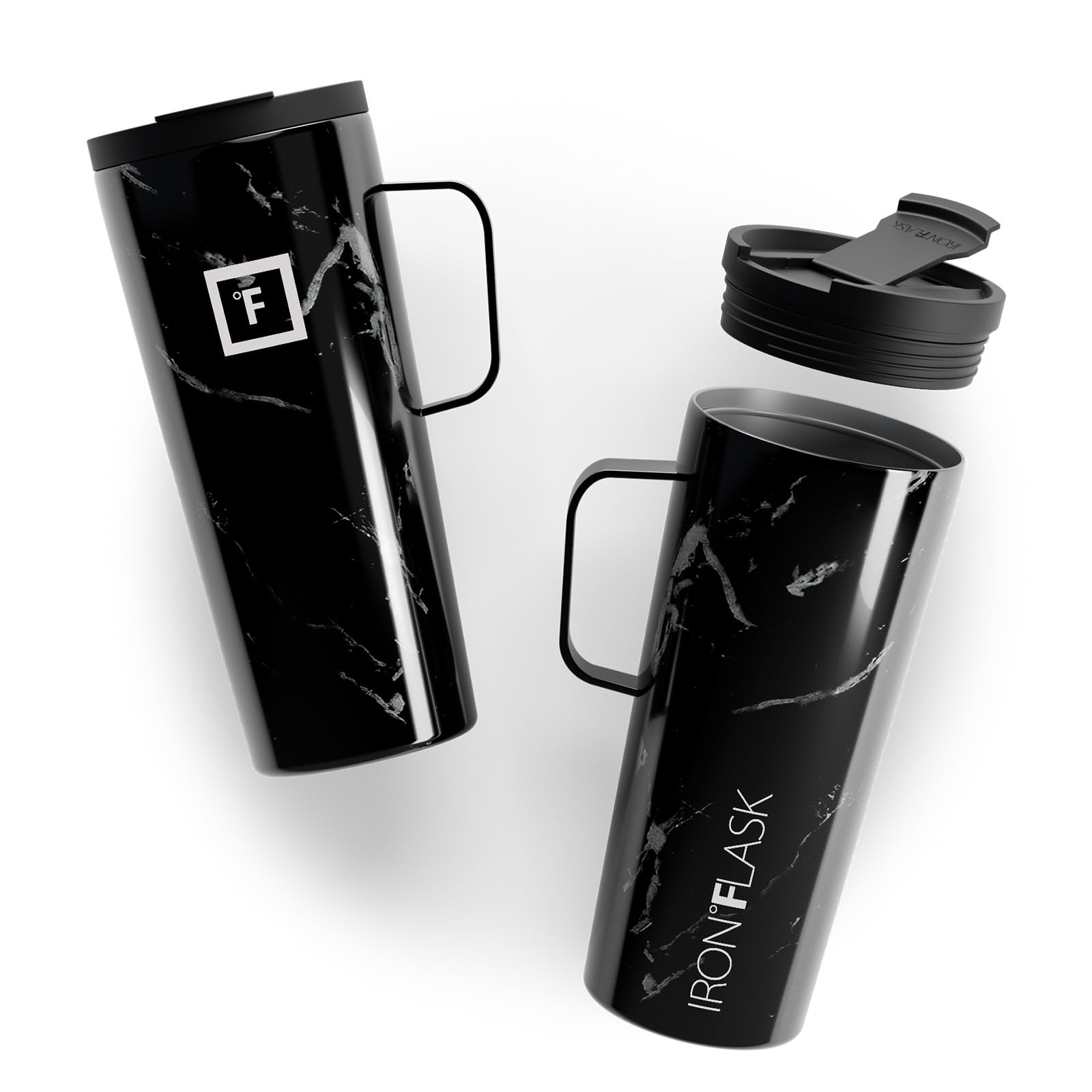 Foto 3 pulgar | Taza De Café Iron °flask Grip Novelty, 710 Ml, Acero Inoxidable - Venta Internacional.