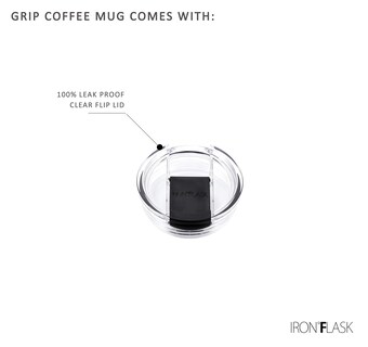 Foto 5 | Taza De Café Iron °flask Grip, A Prueba De Fugas, 700 Ml, Acero Inoxidable - Venta Internacional.
