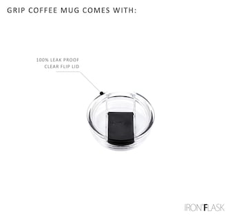 Foto 5 | Taza De Café Iron °flask Grip Novelty, 710 Ml, Acero Inoxidable - Venta Internacional.