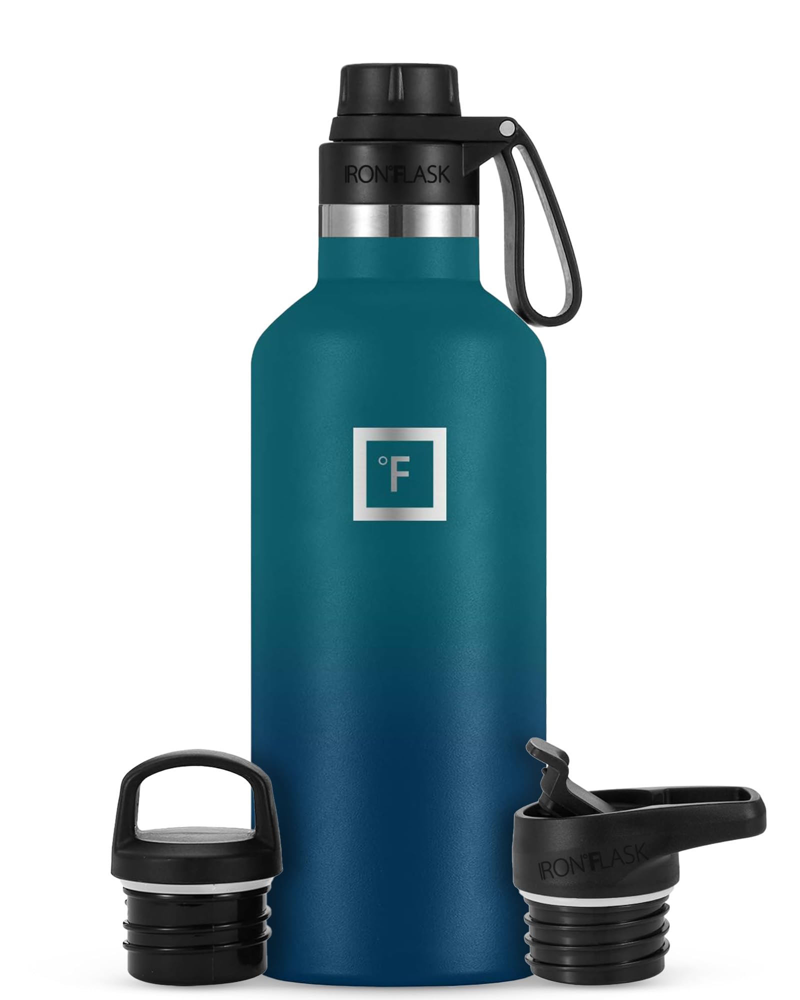 Foto 2 pulgar | Botella De Agua Iron °flask Para Acampar Y Senderismo, 950 Ml, Dark Night - Venta Internacional.