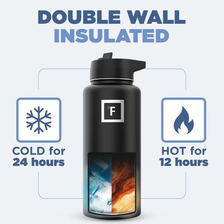 Foto 4 | Botella De Agua Iron °flask Para Acampar Y Senderismo, 960 Ml, Color Lavanda - Venta Internacional.