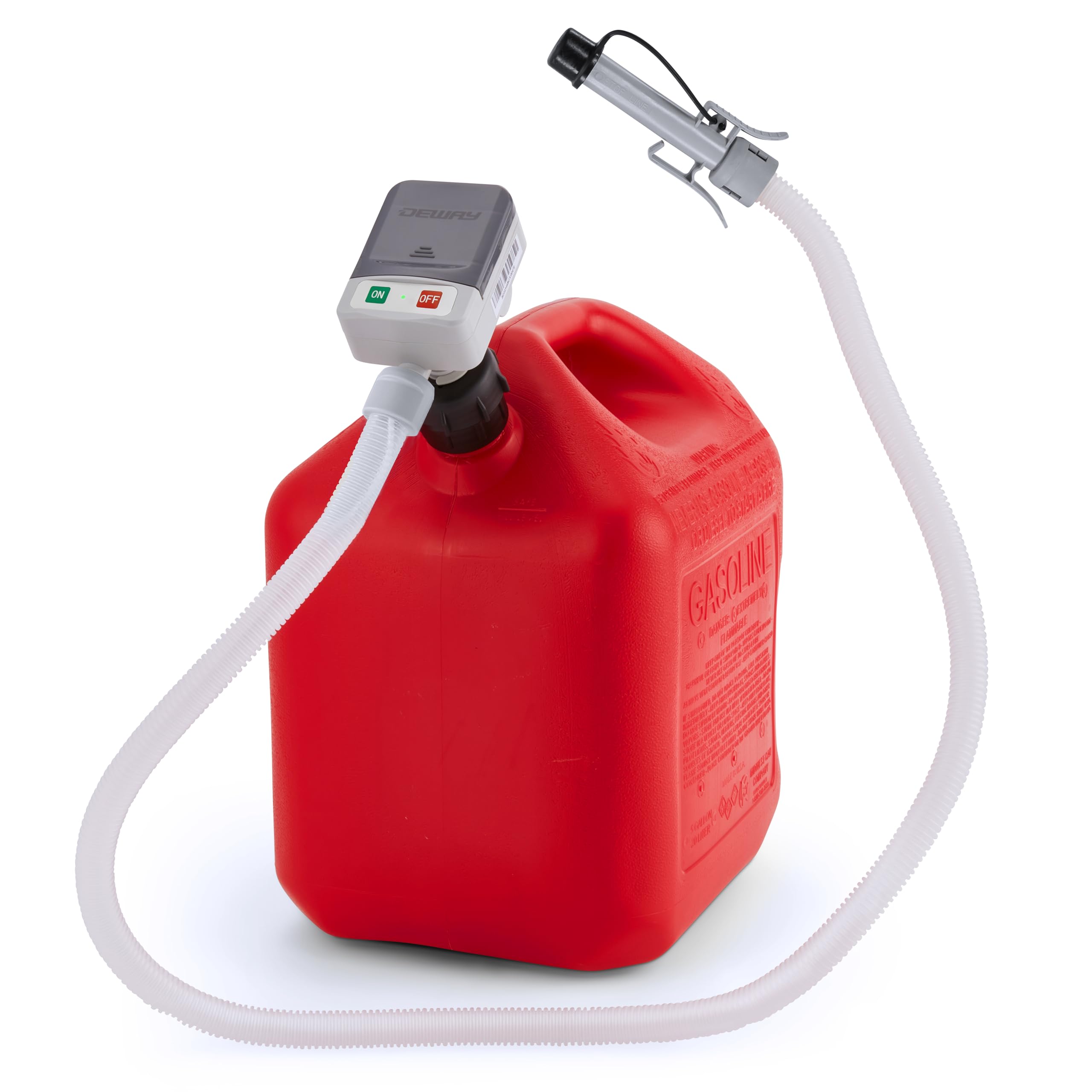 Foto 2 pulgar | Bomba De Transferencia De Combustible Deway Para Lata De Gasolina Con Boquilla De Apagado Automático - Venta Interna