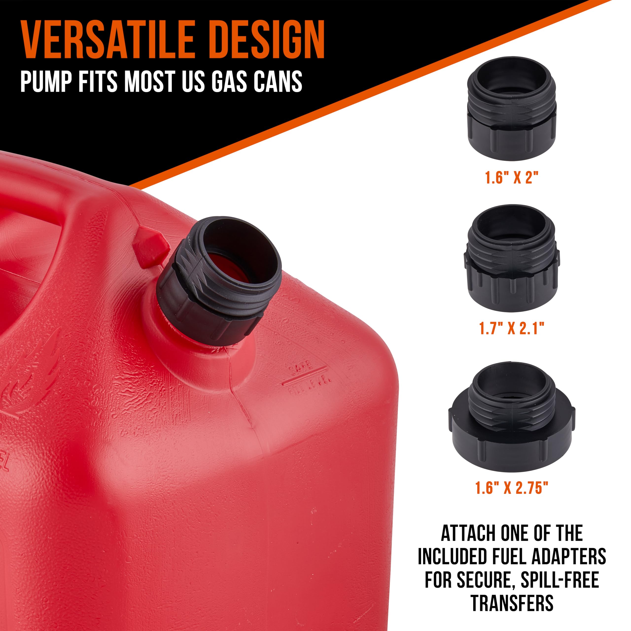 Foto 5 pulgar | Bomba De Transferencia De Combustible Deway Para Lata De Gasolina Con Boquilla De Apagado Automático - Venta Interna