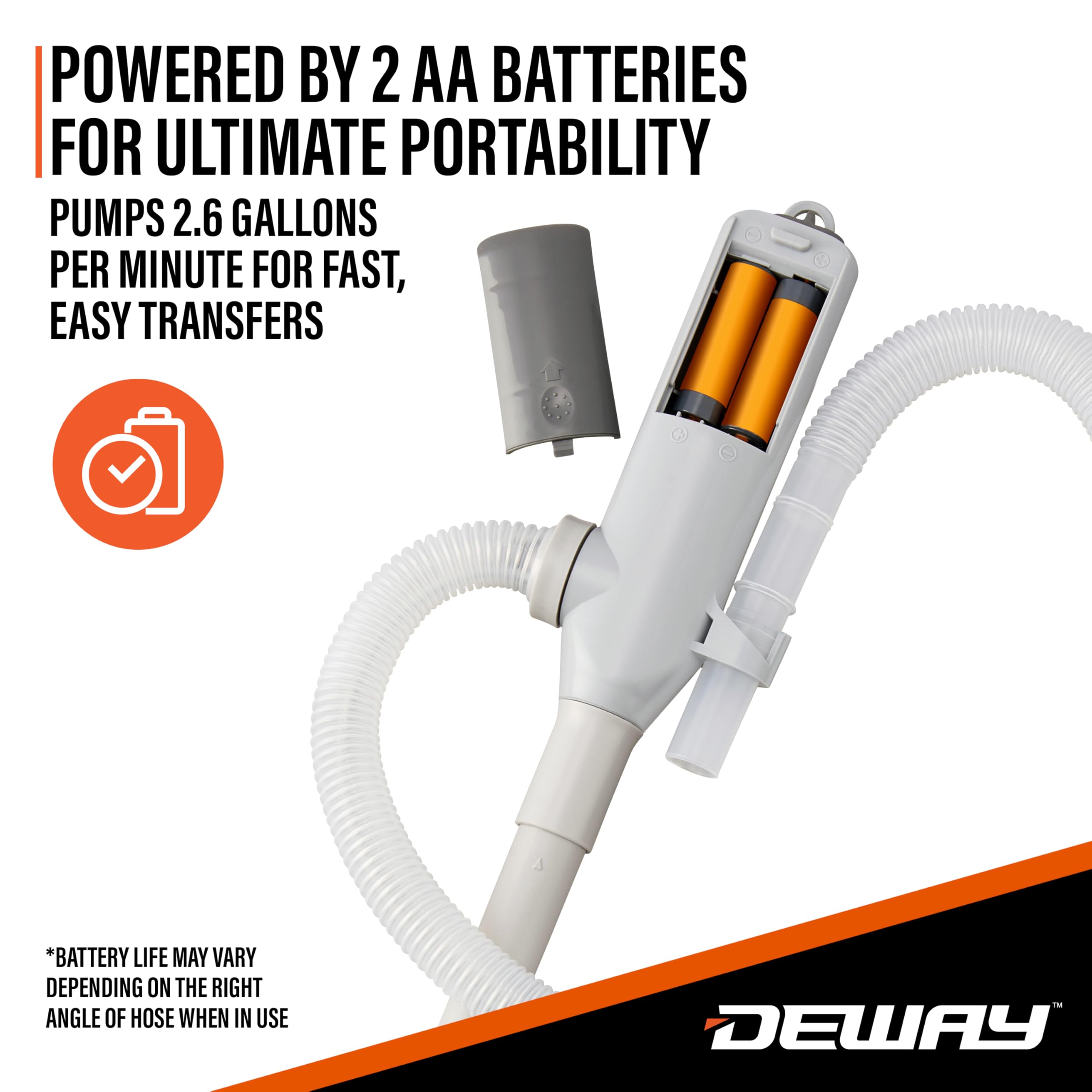 Foto 7 pulgar | Bomba De Transferencia De Combustible Deway Automática Con Pilas Aa - Venta Internacional.