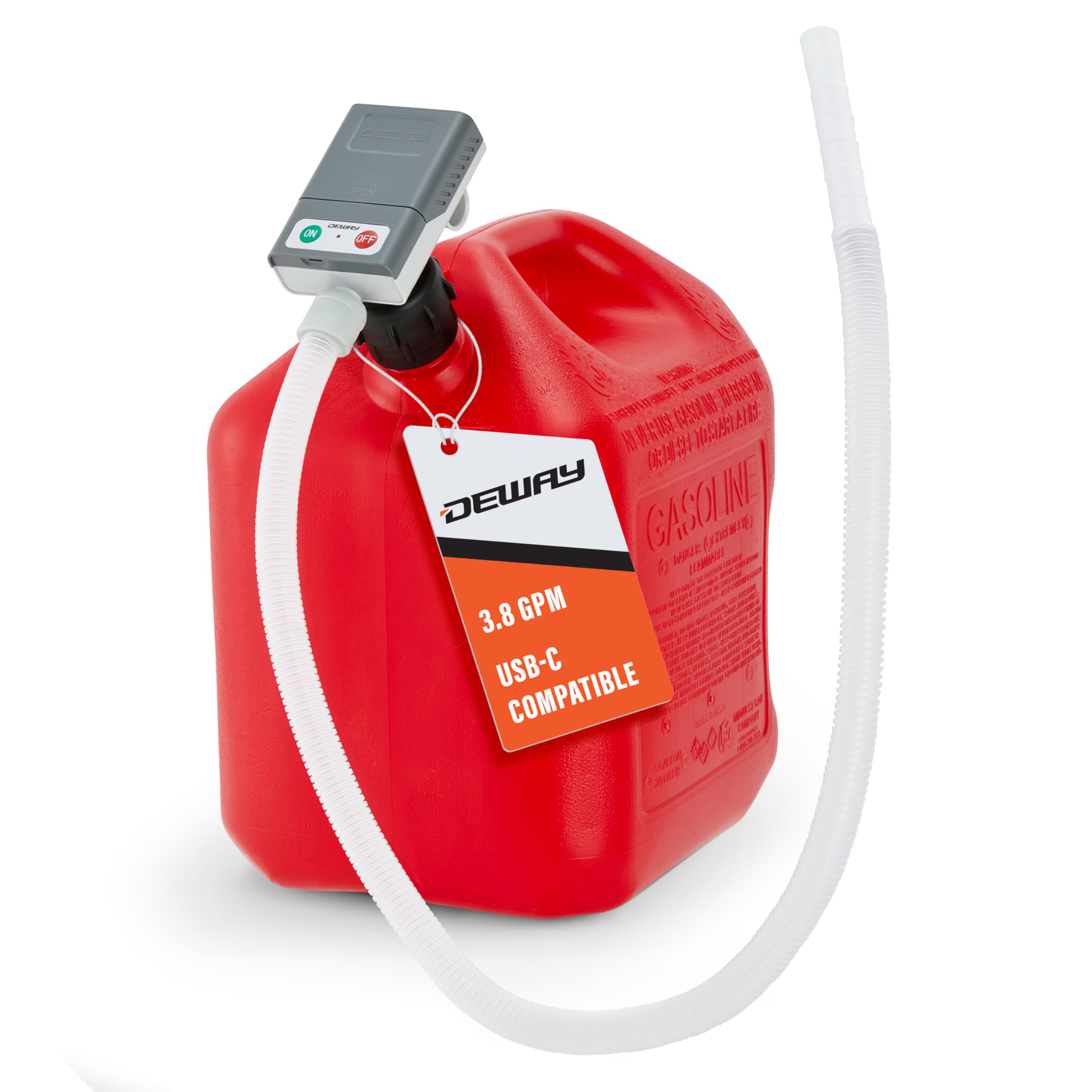 Foto 2 pulgar | Bomba De Transferencia De Combustible Para Bidón De Gasolina Deway Ultra Fast 14.4 Lpm - Venta Internacional.