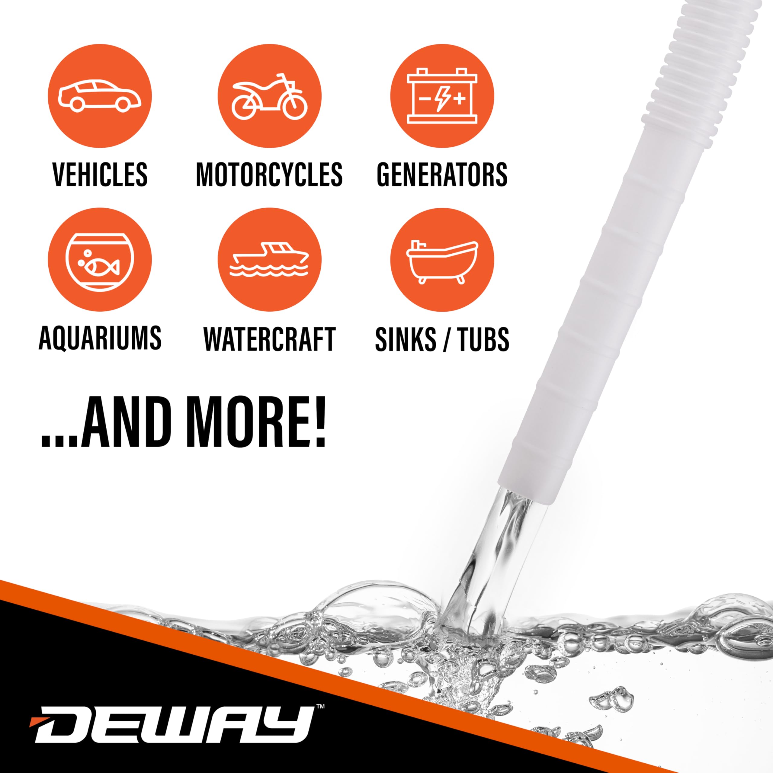 Foto 4 | Bomba De Transferencia De Combustible Para Bidón De Gasolina Deway Ultra Fast 14.4 Lpm - Venta Internacional.