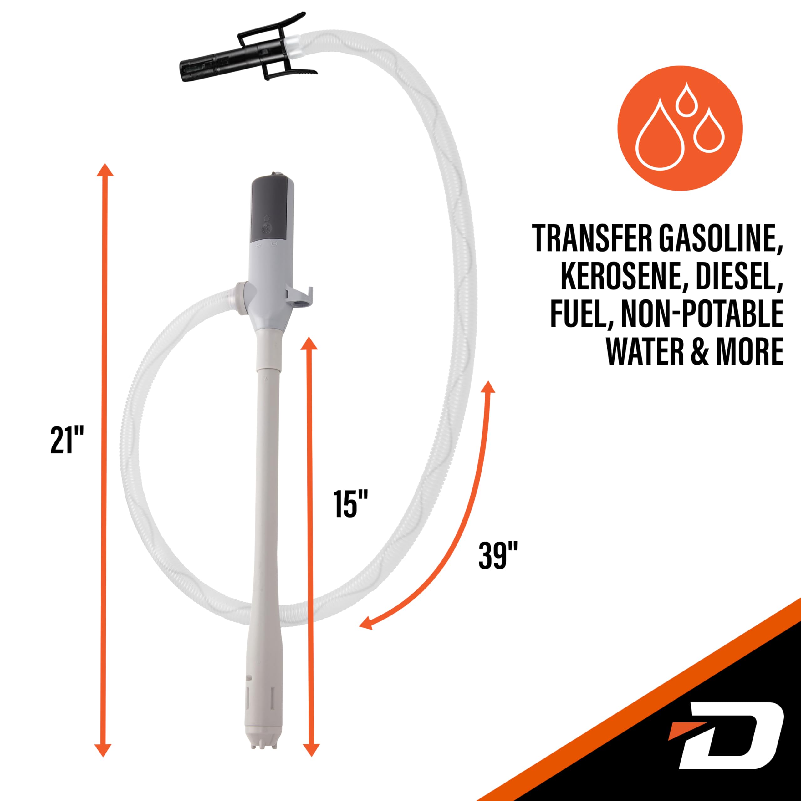 Foto 6 pulgar | Bomba De Transferencia De Combustible Deway Automática Con Pilas Aa - Venta Internacional.