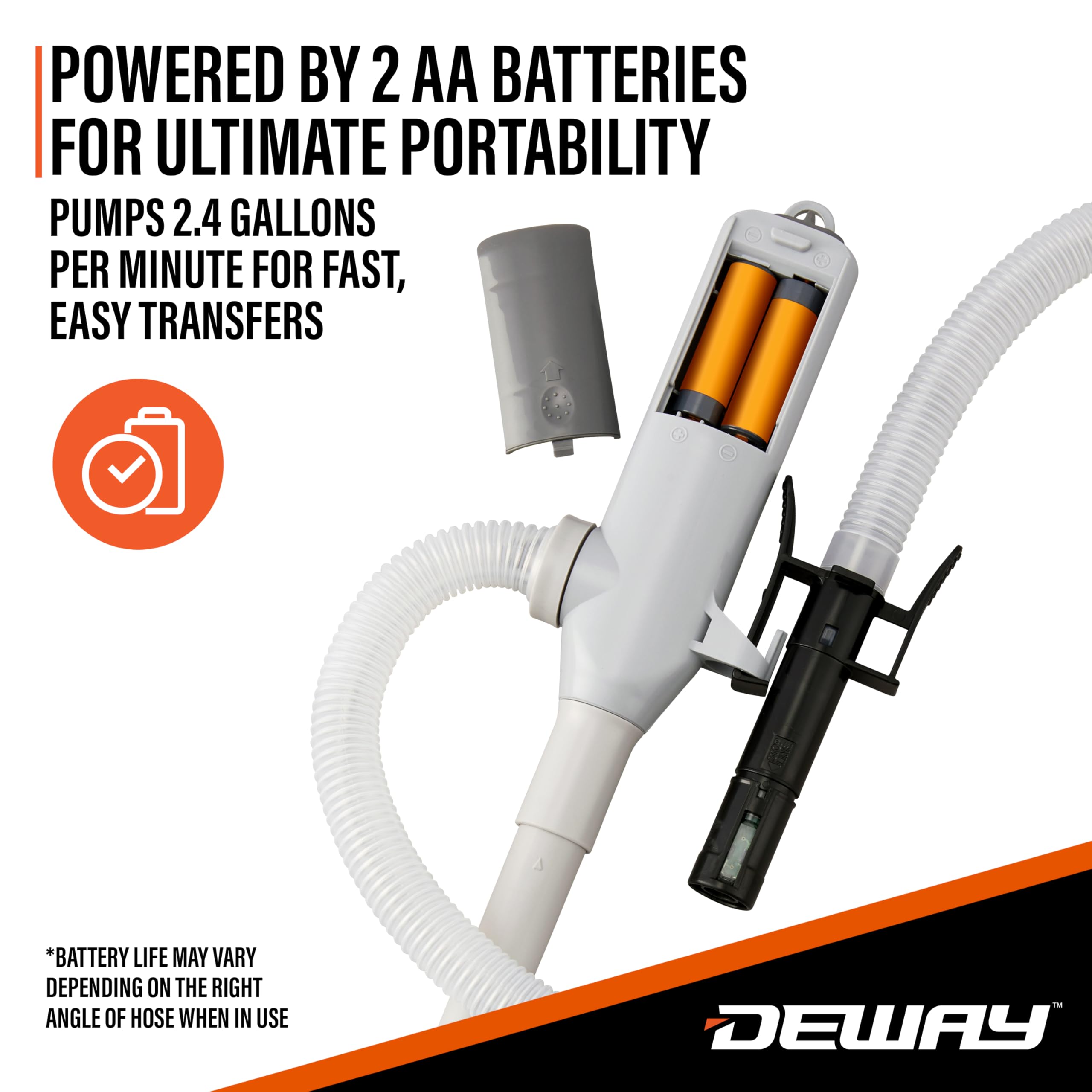 Foto 7 pulgar | Bomba De Transferencia De Combustible Deway Automática Con Pilas Aa - Venta Internacional.