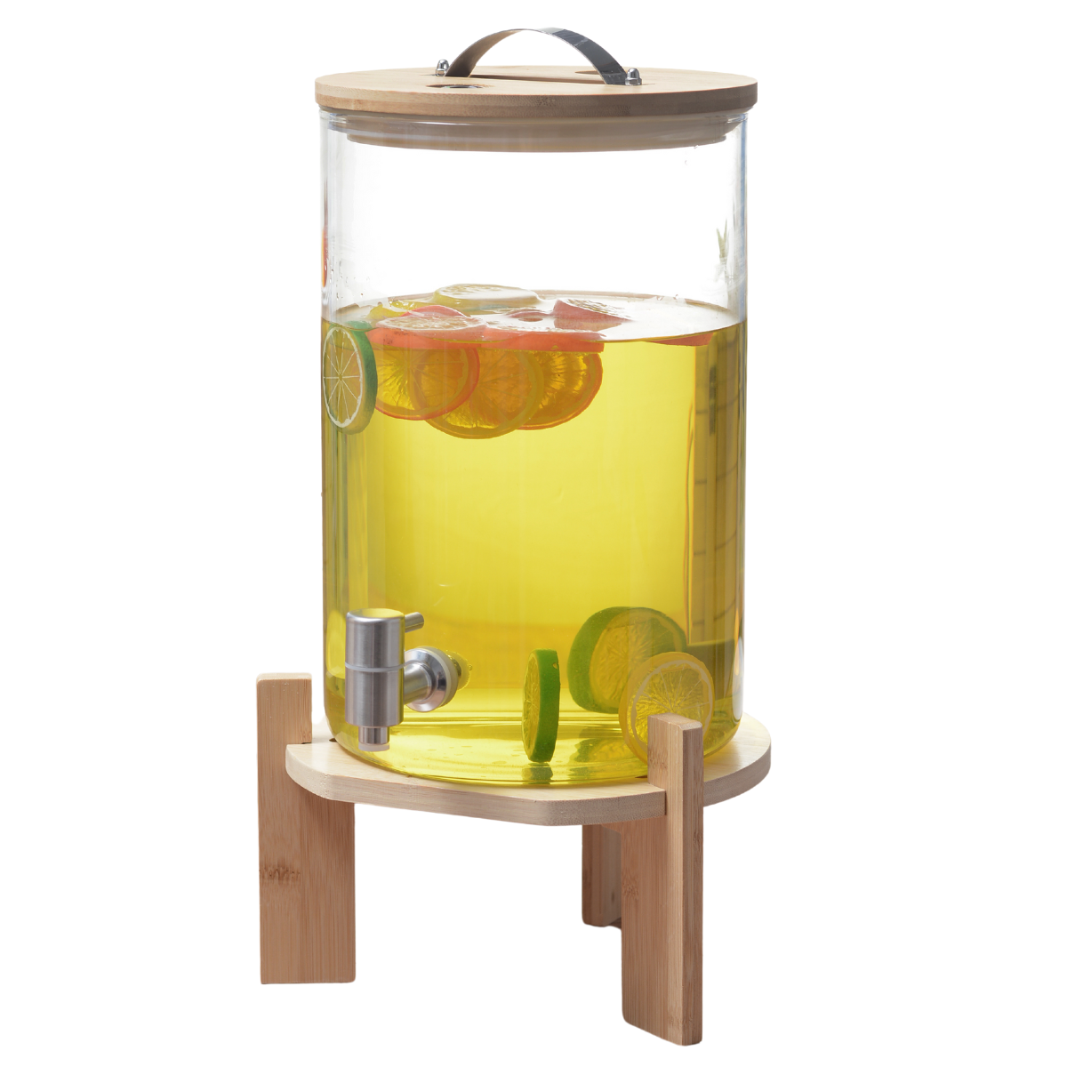 Dispensador De Agua De Vidrio Borosilicato Vittori 8 Litros
