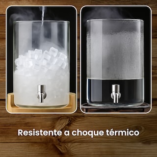 Foto 5 | Dispensador De Agua De Vidrio Borosilicato Vittori 8 Litros
