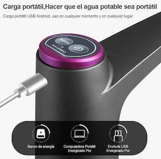 Foto 4 | Bomba Xtellar De Agua Eléctrica Recargable Portátil