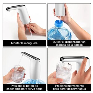 Foto 3 | Dispensador Xtellar De Agua Automático Despachador Recargable Casa